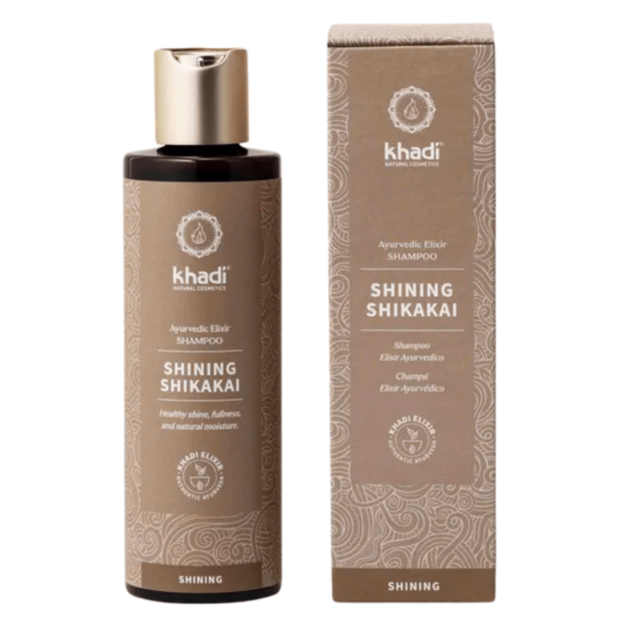 Khadi Champú Shikakai Brillo 200ml