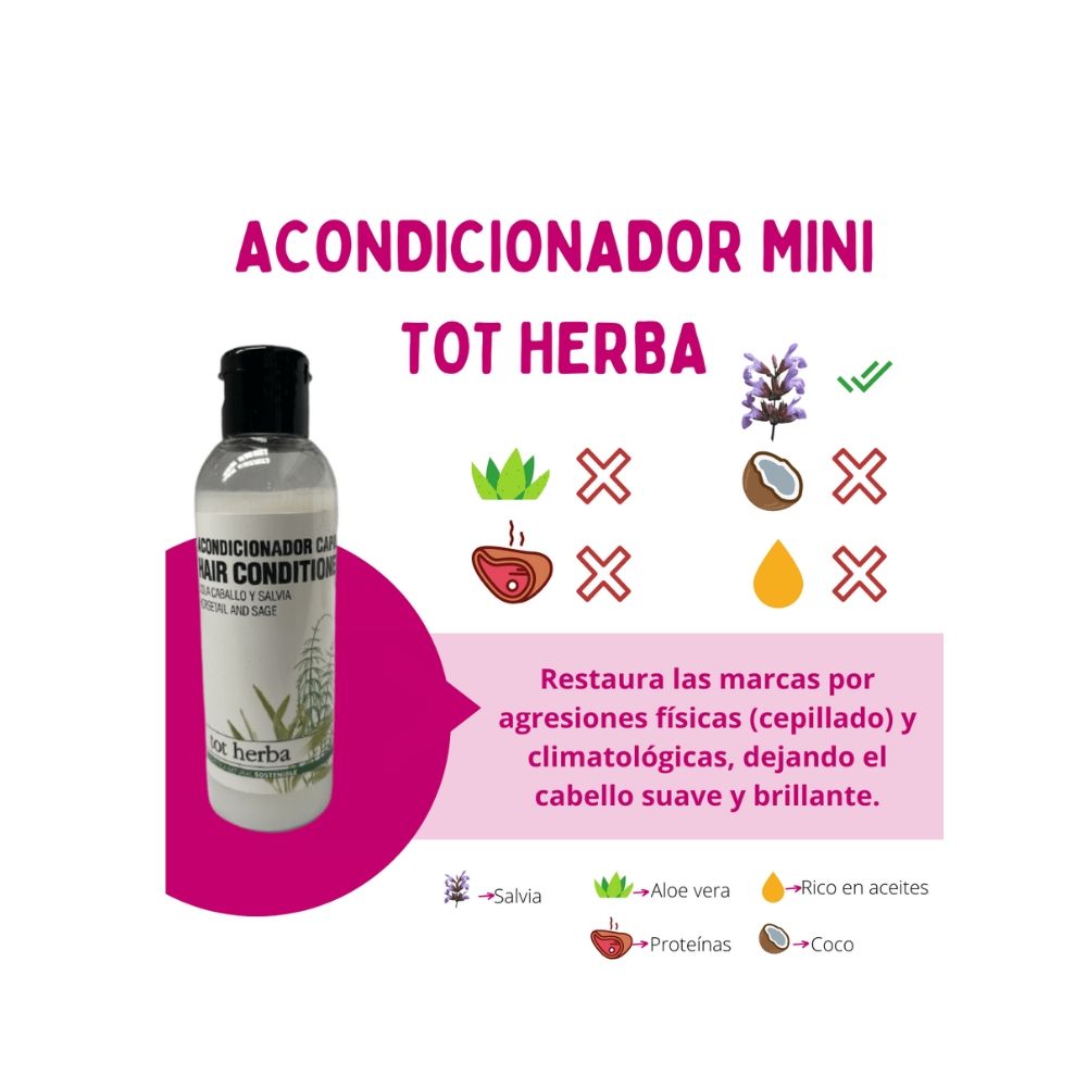 tot herba Acondicionador Capilar Cola de Caballo y Salvia 1L — frontal