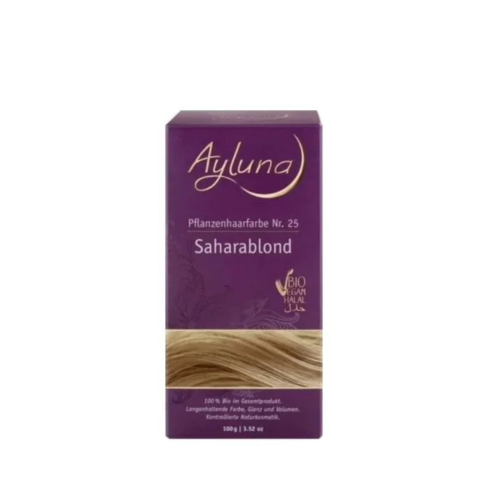 Ayluna Tinte Vegetal Nº25 Rubio Sahara 100g