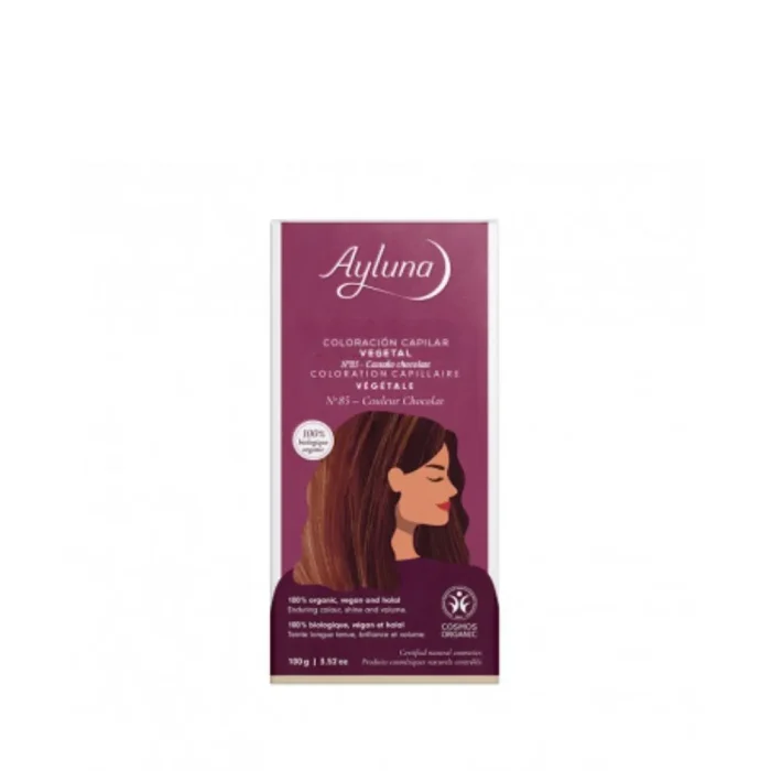 Ayluna Tinte Vegetal Nº85 Castaño Chocolate 100g