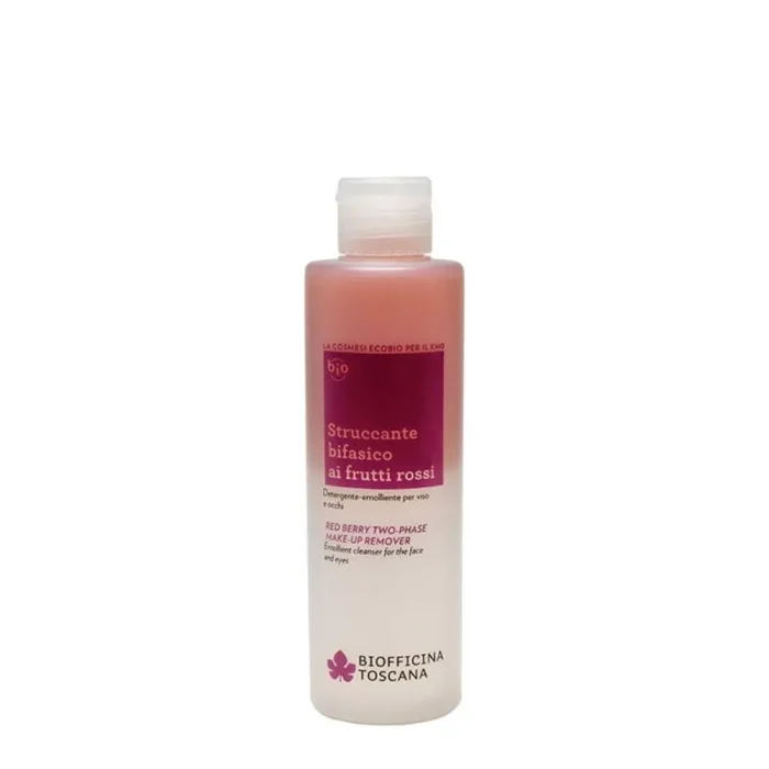 Biofficina Toscana Facial Struccante Bifasico ai Frutti Rossi 200ml