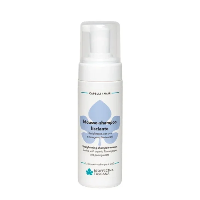 Biofficina Toscana Cabello Mousse Shampoo Lisciante 150ml