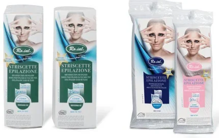 Bandas Depilatorias Blancas 500 uds
