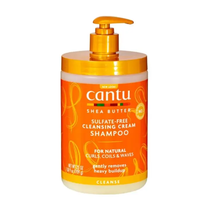 Cantu For Natural Hair Sulfate-Free Cleansing cream Shampoo 709g