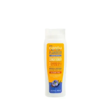 Cantu Flaxseed Smoothing Leave-In or Rinse Out Conditioner 400ml