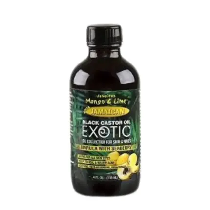 Jamaican M&l Black Castor Exotic Oil Marula and seaberry 118ml
