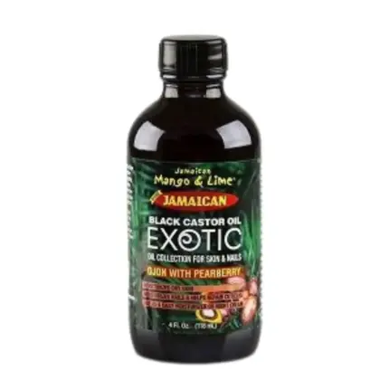Jamaican M&l Black Castor Exotic Oil Ojon and pearberry 118ml