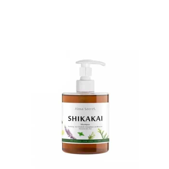 Alma Secret Champú Shikakai Con Ortiga, Espirulina, Menta, Romero, Cedro, Limón & Lavanda 500ml