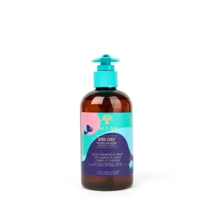 AS I AM Born Curly Aloe Shampoo & Wash 240ml