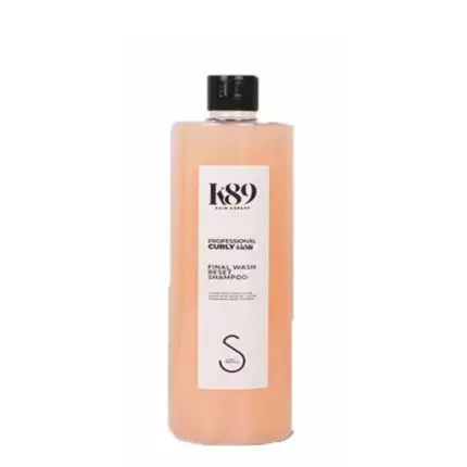K89 Profesional Curly Hair Final Wash-Reset Shampoo 500ml