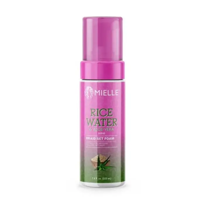 Mielle Organics Rice Water and Aloe Vera Braid Set Foam 222ml