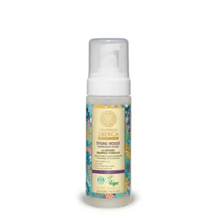 Natura Sibérica Oblepikha Espuma Moldeadora con Hidrolato, Volumen Máximo 150ml