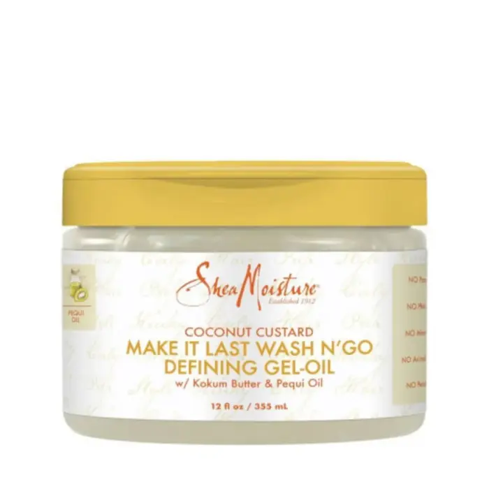 Shea Moisture Coconut Custard Make It Last Wash N’ Go Defining Gel-Oil 340g