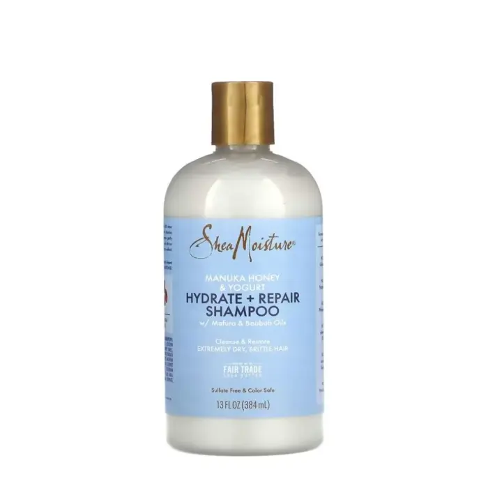 Shea Moisture Yogurt Hydrate and Manuka Honey + Repair Shampoo 384ml