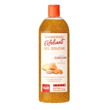 Yari Exfoliant Showergel Curcuma and Ginger 1L