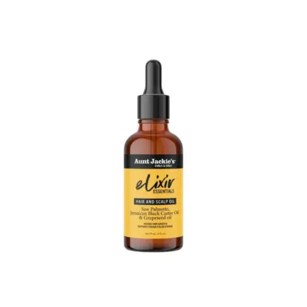 Aunt Jackie´s Elixir Essentials Saw Palmetto and Jamaican Black Castor Hair Scalp Oil 59ml