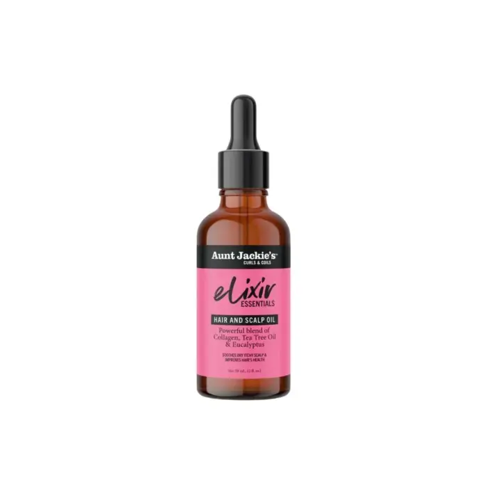 Aunt Jackie´s Elixir Essentials Collagen and Tea Tree Hair Scalp Oil 59ml