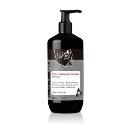 Real Natura Pro-nutrição Bomba Champú 500ml