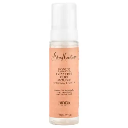 Shea Moisture Coconut and Hibiscus Frizz-free Curl Mousse 222ml
