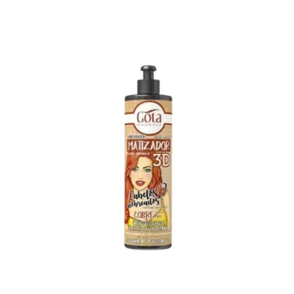 Gota Dourada Acondicionador Matizador 3D Cobre 120ml