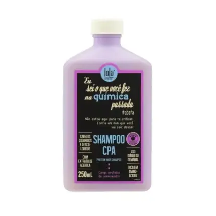 Lola Cosmetics Eu Sei O Que Você Fez Na Química Passada Shampoo 250ml
