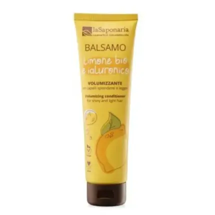 La Saponaria Acondicionador Limón orgánico y Ácido Hialurónico 150ml