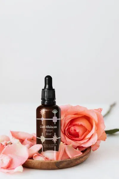 Curl Hibiscus Growth Potion Crecimiento del Cabello 50ml — frontal