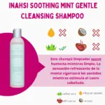 Inahsi Naturals Soothing Mint Gentle Cleansing Shampoo 226g — frontal