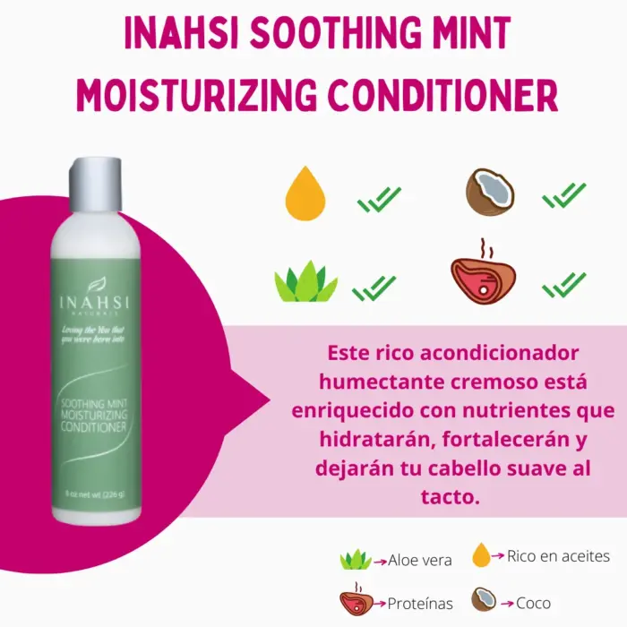 Inahsi Naturals Soothing Mint Moisturizing Conditioner 226g — frontal