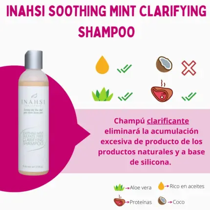 Inahsi Naturals Soothing Mint Clarifying Shampoo 226g — frontal