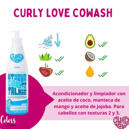 Curly Love Cowash 450ml — frontal