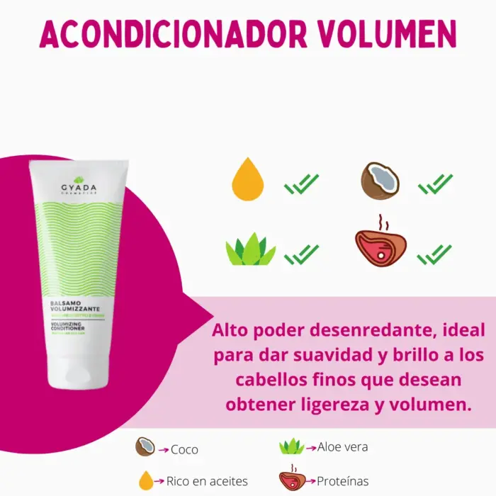 Gyada Cabello Color Vibes Acondicionador Para Dar Volumen 200ml — frontal