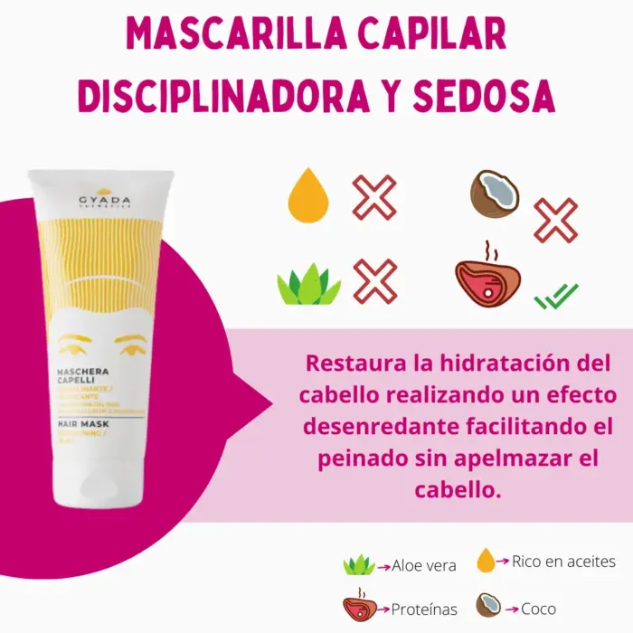 Gyada Cabello Color Vibes Mascarilla Capilar Disciplinadora Y Sedosa 200ml — frontal