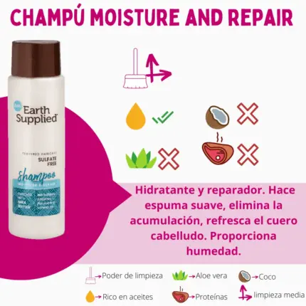 Earth Supplied SulfateFree Shampoo 384ml — frontal