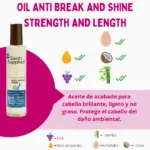 Earth Supplied Anti-Break Shine Oil 196ml — frontal