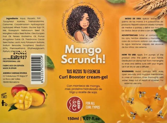 Anira Curl Booster Cream Gel 150ml — frontal