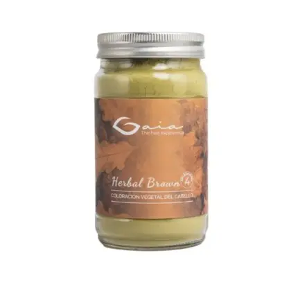 Gaia Henna Herbal Brown 175g — frontal