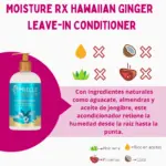 Mielle Organics Moisture RX Hawaiian Ginger Moisturizing Leave-In Conditioner 355ml — frontal