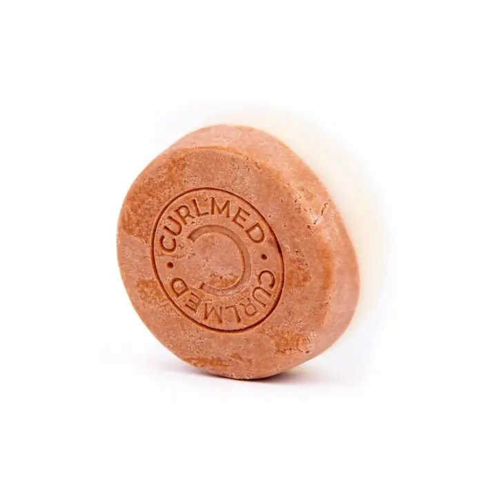CurlMed Champú + Acondicionador Sólido Todo Tipo Cabellos 70g — lateral