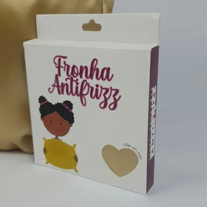 Soulta Funda de Almohada Dorada — lateral