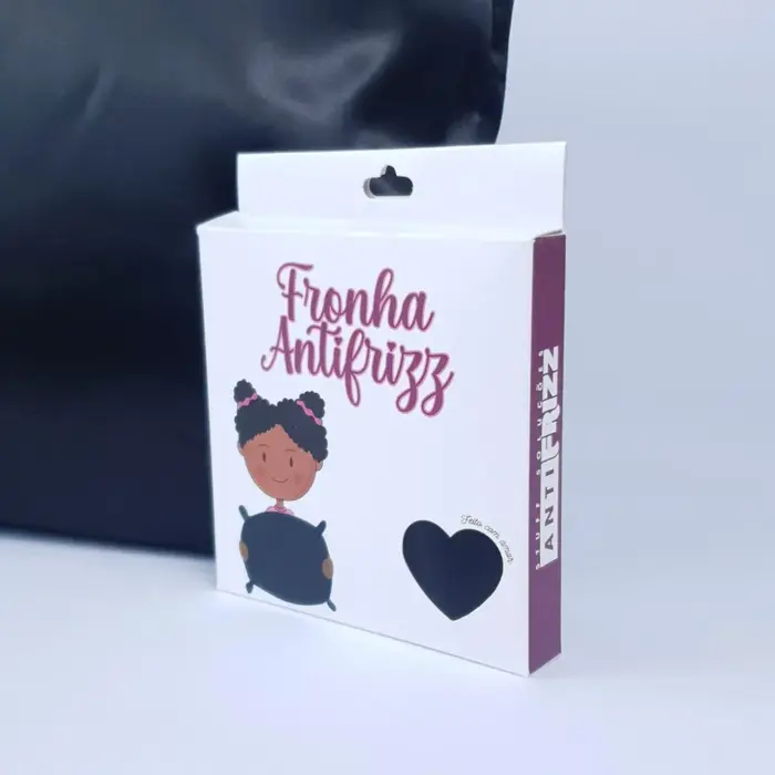 Soulta Funda de Almohada Negra — lateral