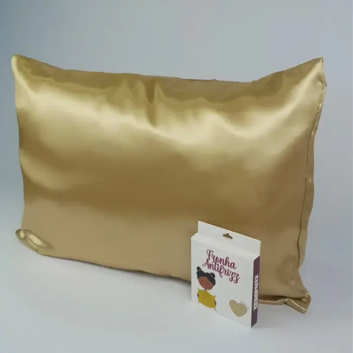 Soulta Funda de Almohada Dorada — detalle