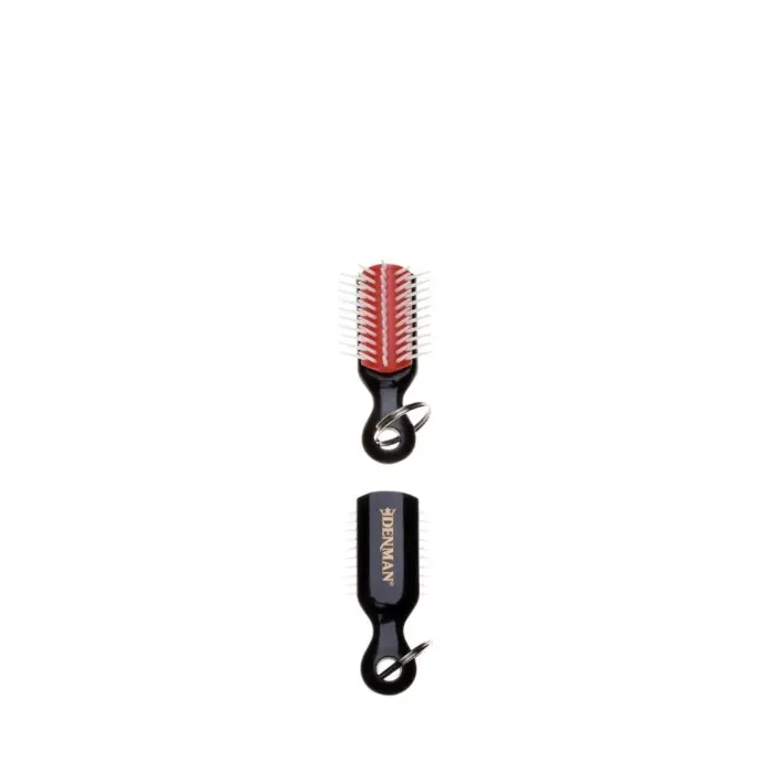 Denman Cepillo MINI Keyring Black