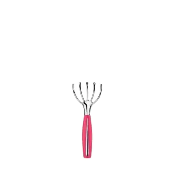 Puffcuff Sensitive Scalp Vibrating Massager in Pink and Chrome