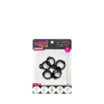 Puffcuff Teeny Black – .75 Pulgados (5 pcs)