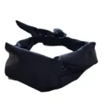Soulta Turbante de Satén Negro