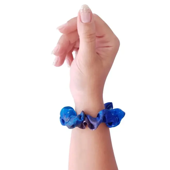Soulta Scrunchie de Satén Galaxia