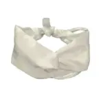 Soulta Turbante de Satén Blanco