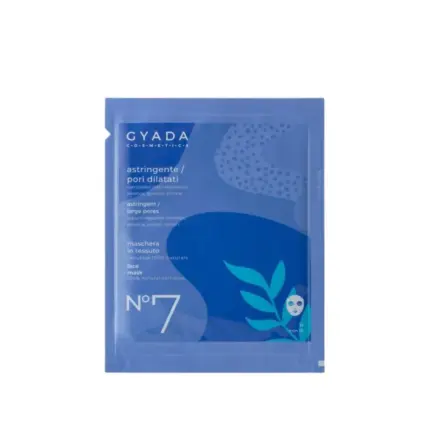 Gyada Facial Maschera In Tessuto N.7 – Astringente / Pori Dilatati 15ml