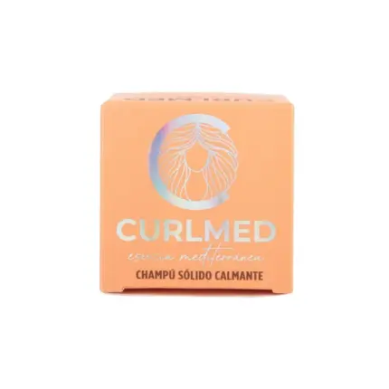 CurlMed Champú Sólido Calmante 80g — frontal